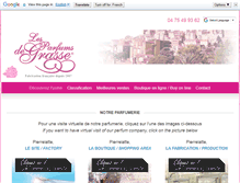 Tablet Screenshot of parfumdegrasse.com